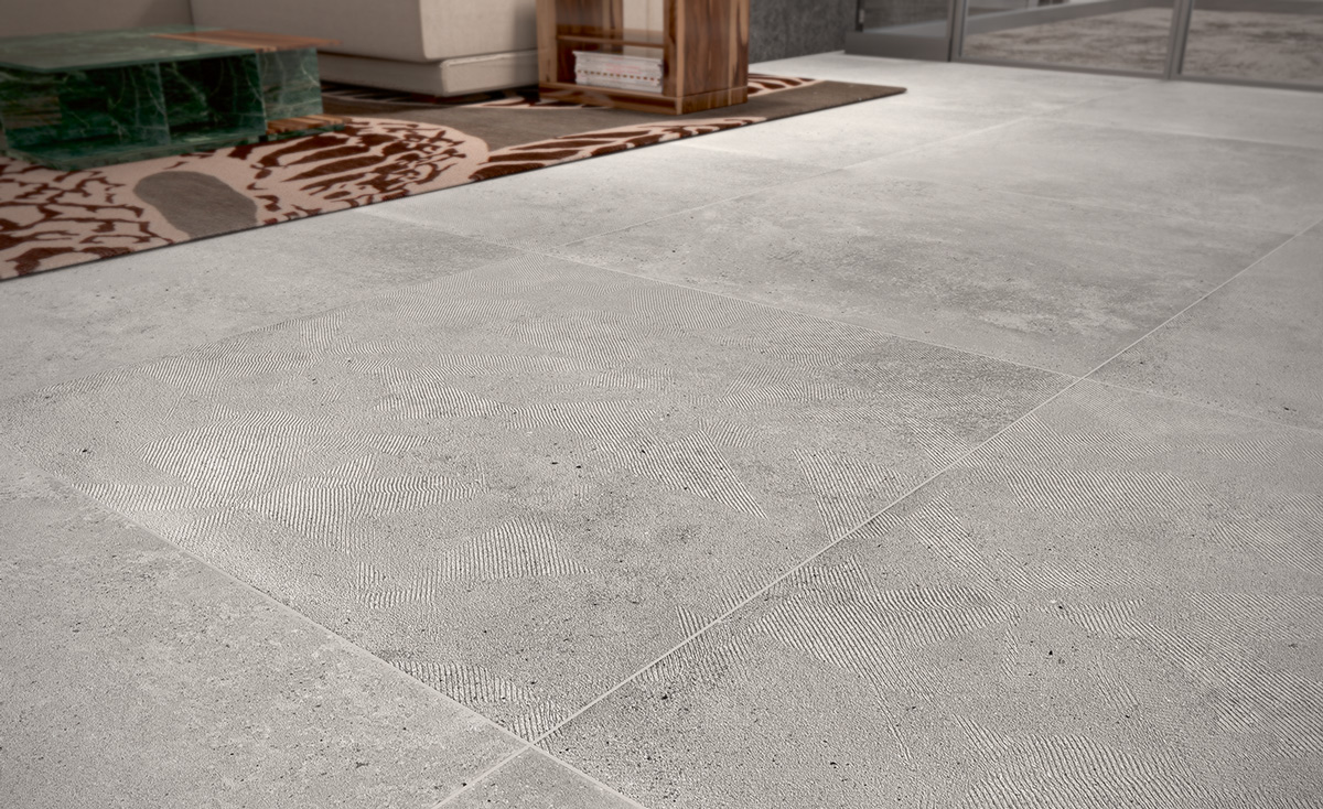 Moderne Fliesen in Betonoptik